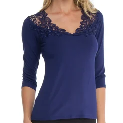 Arianne Teri 3/4 Slv Top