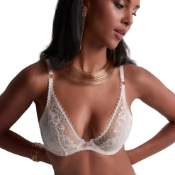 Aubade Flawless Triangle Plunge Bra