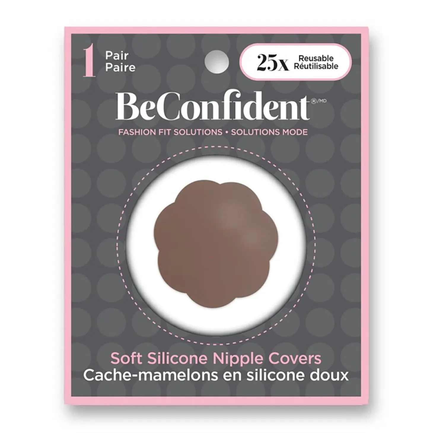 BeConfident Reusable Soft Silicone Nipple Covers