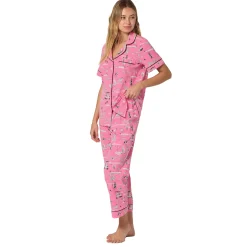 Bed Head Short Sleeve Cropped PJ Set