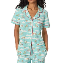 Bed Head Short Sleeve Cropped PJ Set