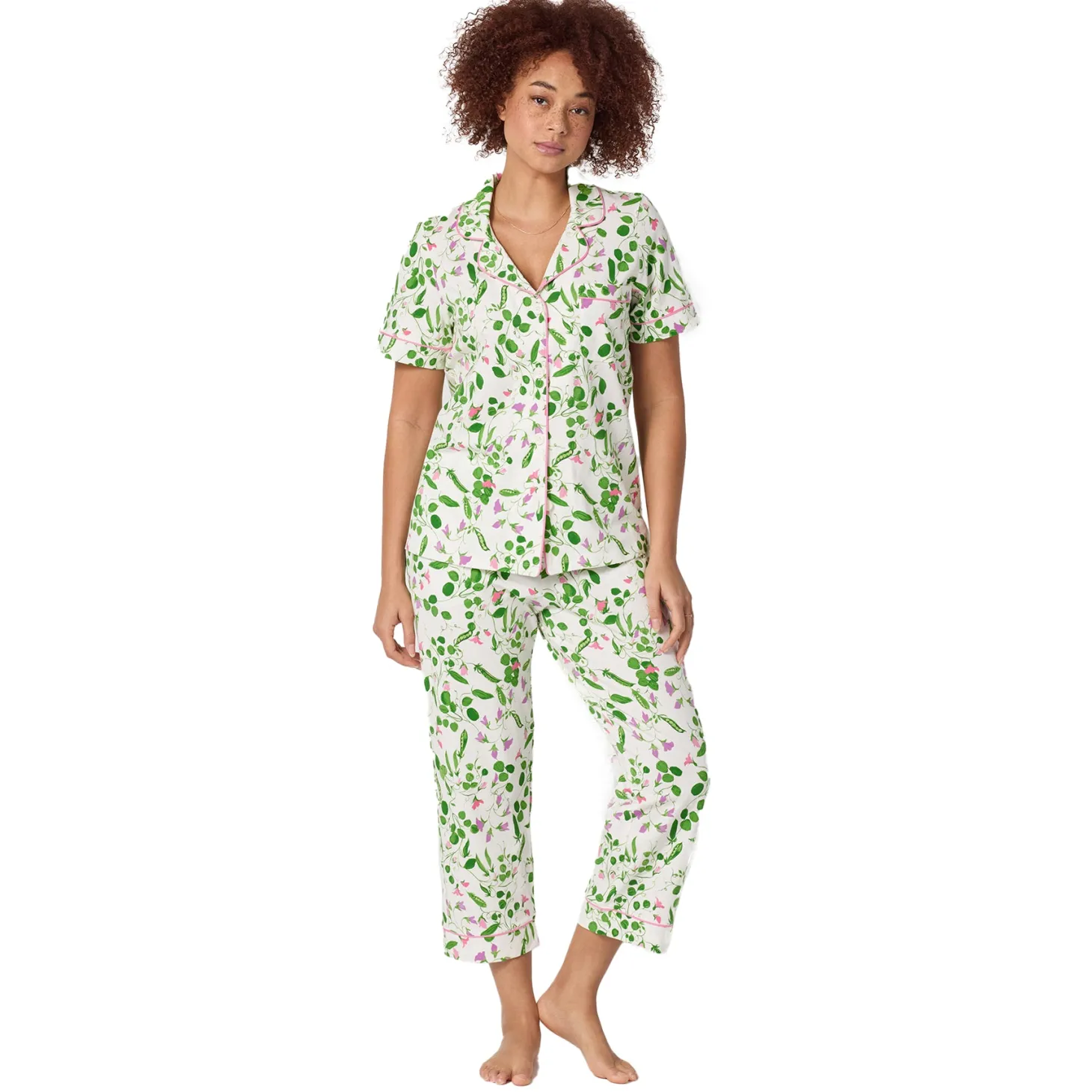 Bed Head Short Sleeve Cropped PJ Set