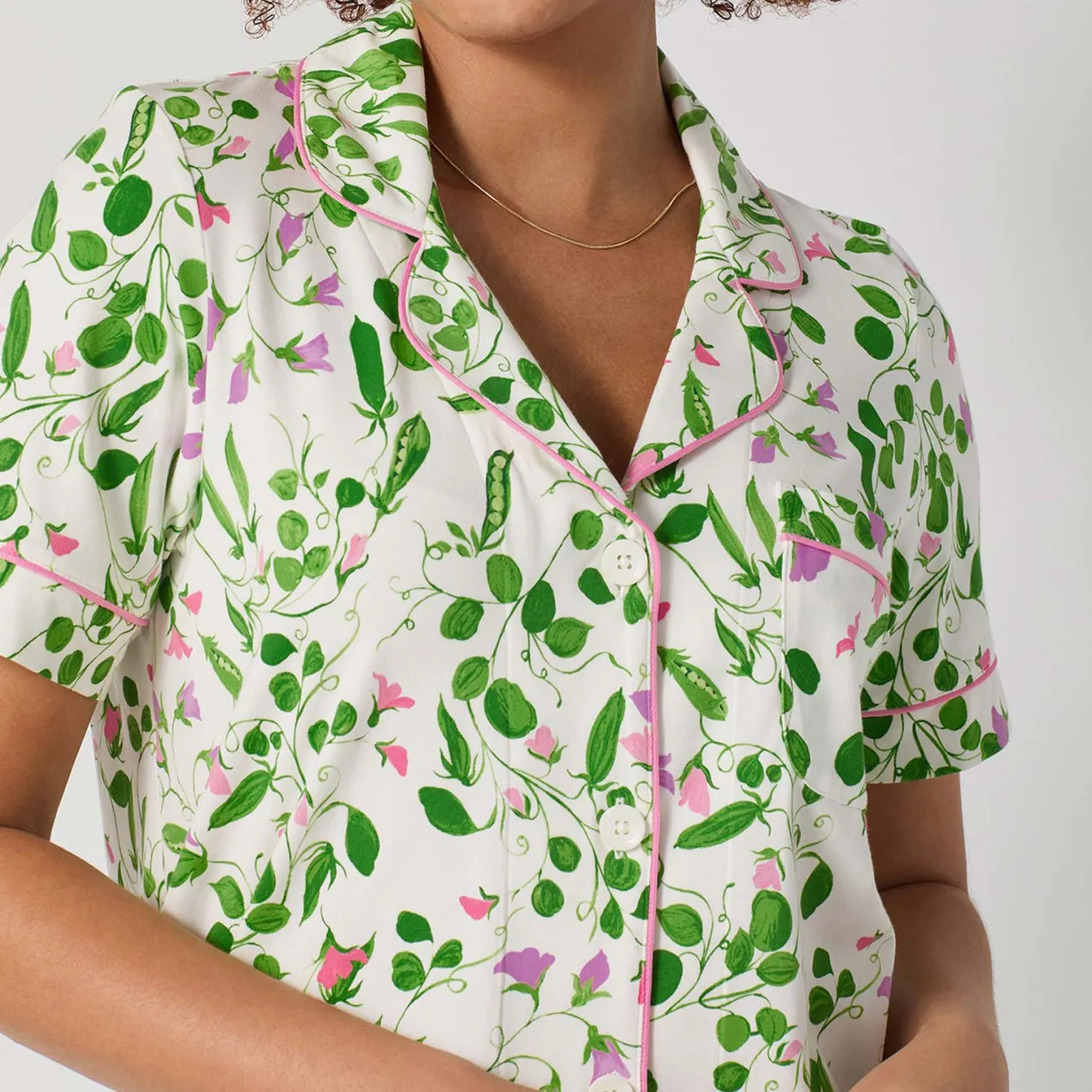 Bed Head Short Sleeve Cropped PJ Set