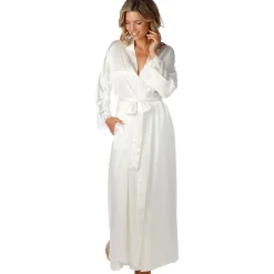 Christine Silk Bijoux Long Robe