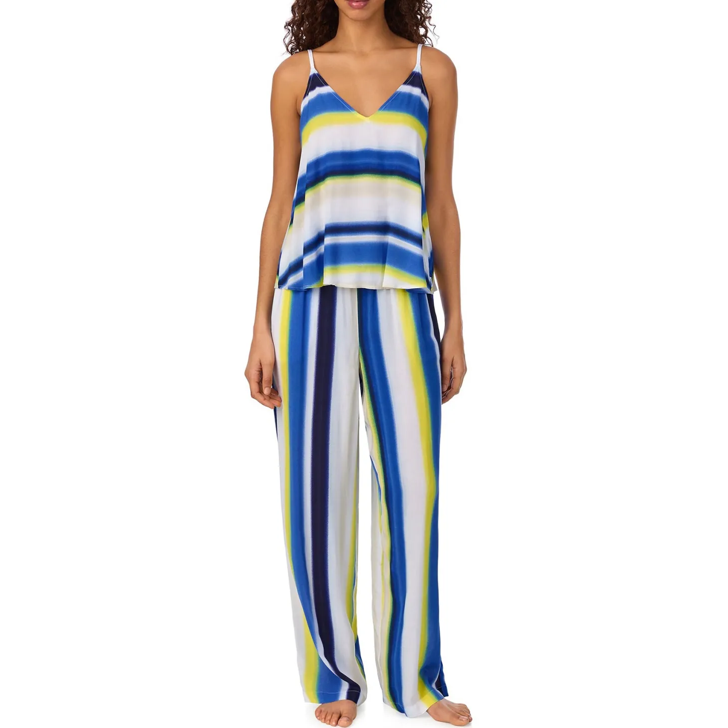 DKNY V-Neck Cami + Pants PJ Set