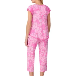 Ellen Tracy Cropped PJ Set
