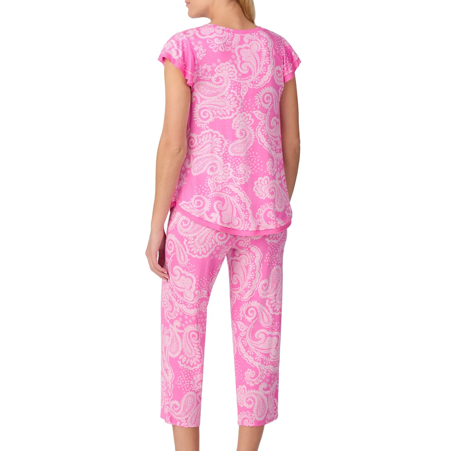 Ellen Tracy Cropped PJ Set