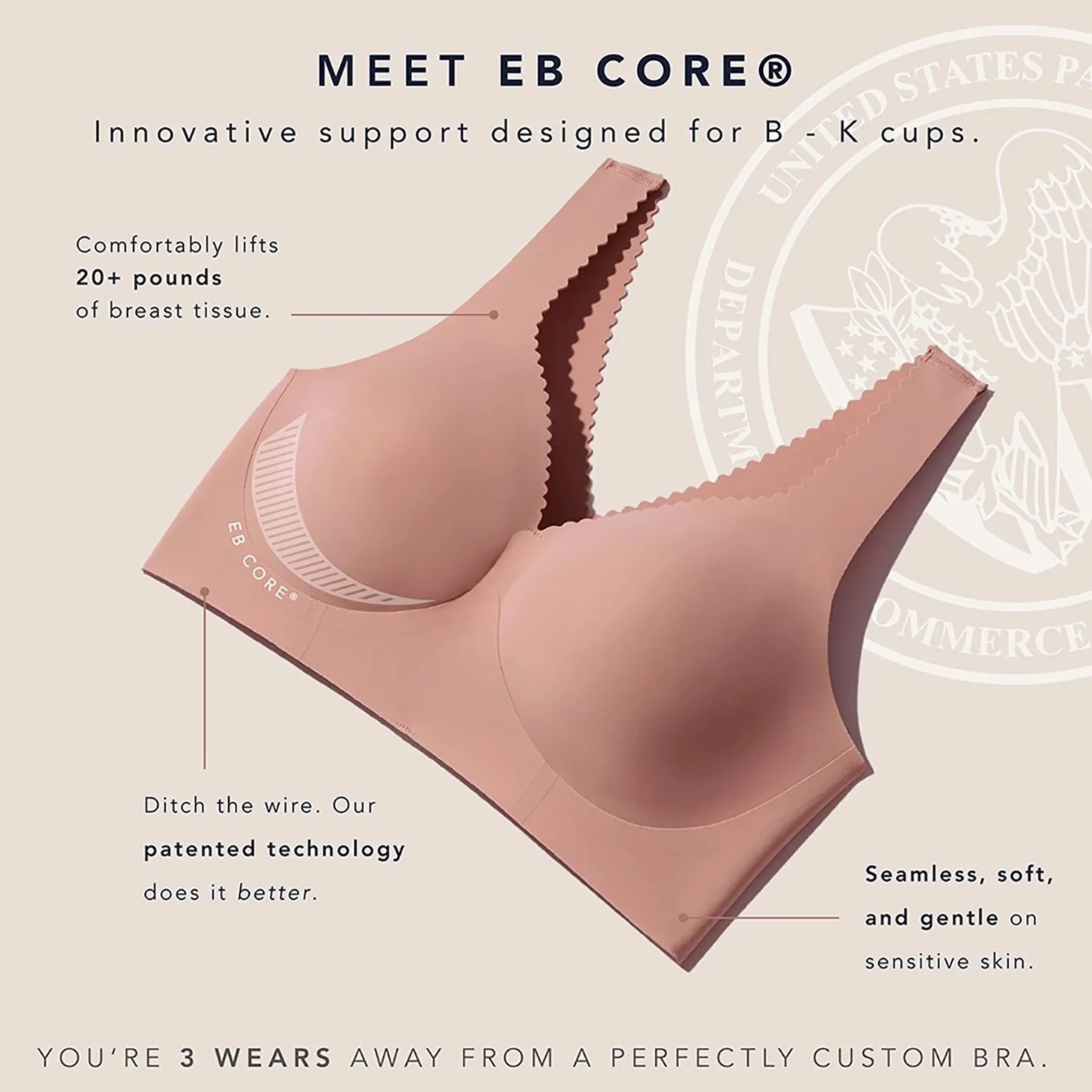 Evelyn & Bobbie Beyond Wireless Seamless Bra