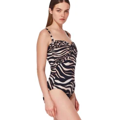 Gottex Nambiti Front Twist Bandeau One Piece