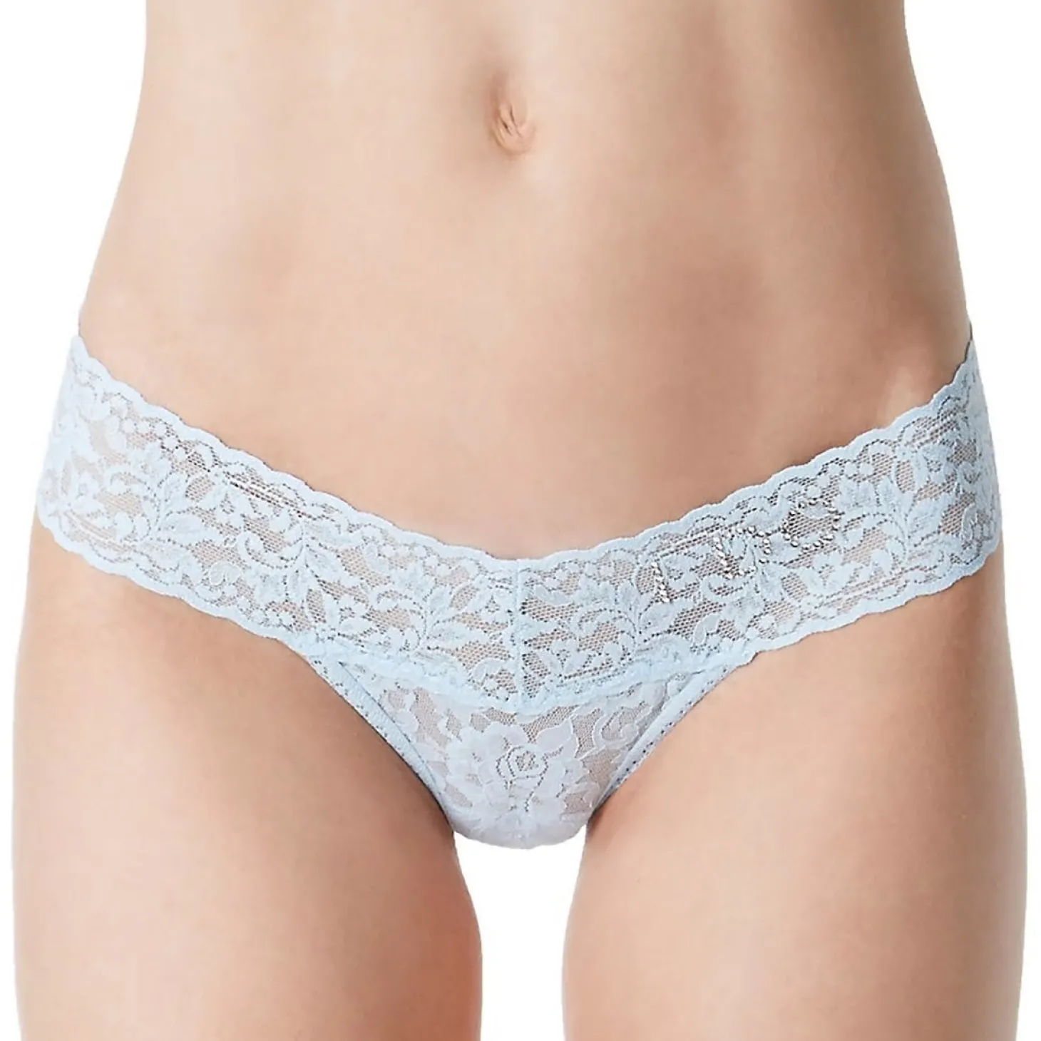 Hanky Panky "I DO" Lace Low Rise Thong