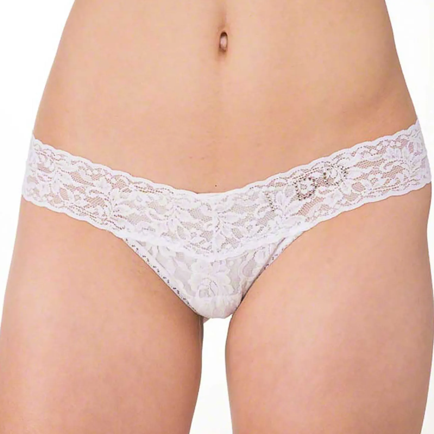 Hanky Panky "I DO" Lace Low Rise Thong