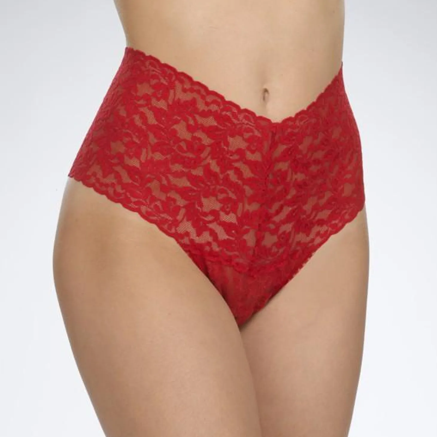 Hanky Panky Lace Retro Rise Thong