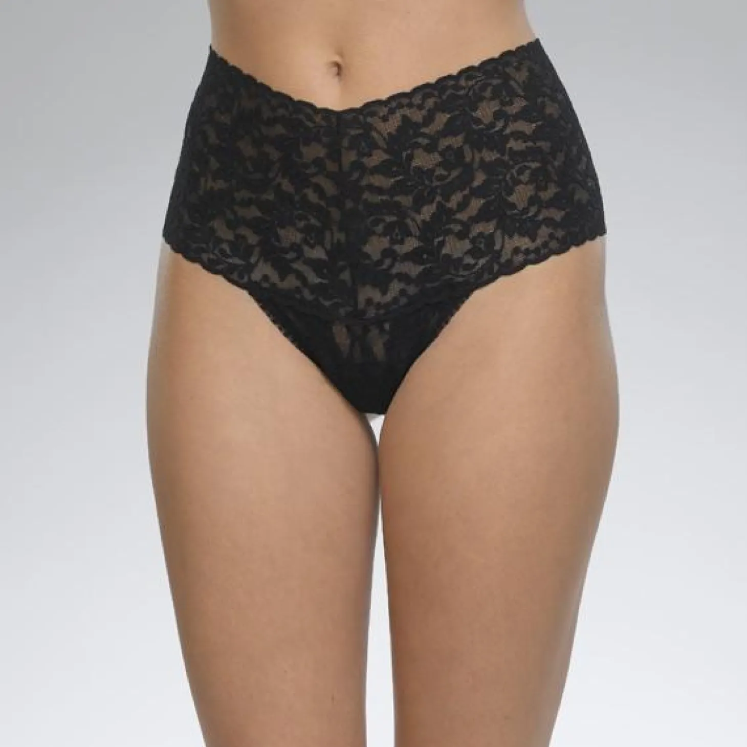 Hanky Panky Lace Retro Rise Thong