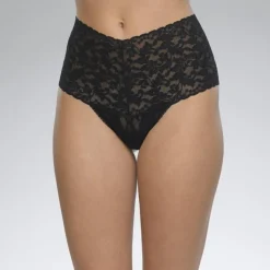 Hanky Panky Plus Size Signature Lace Retro Rise Thong