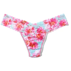 Hanky Panky Printed Lace Low Rise Thong