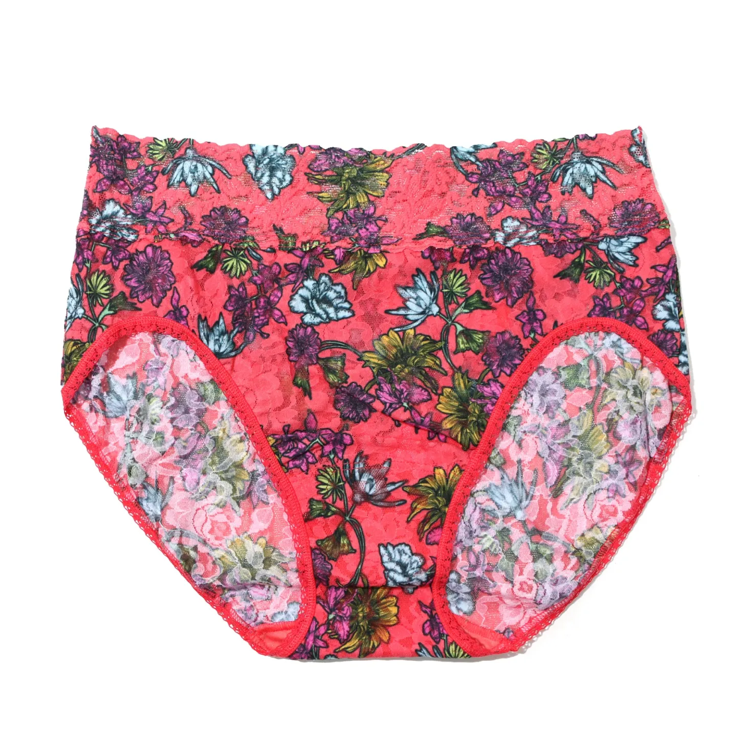 Hanky Panky Printed Lace French Full Brief