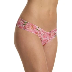 Hanky Panky Printed Lace Low Rise Thong