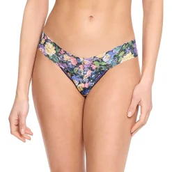 Hanky Panky Printed Lace Low Rise Thong