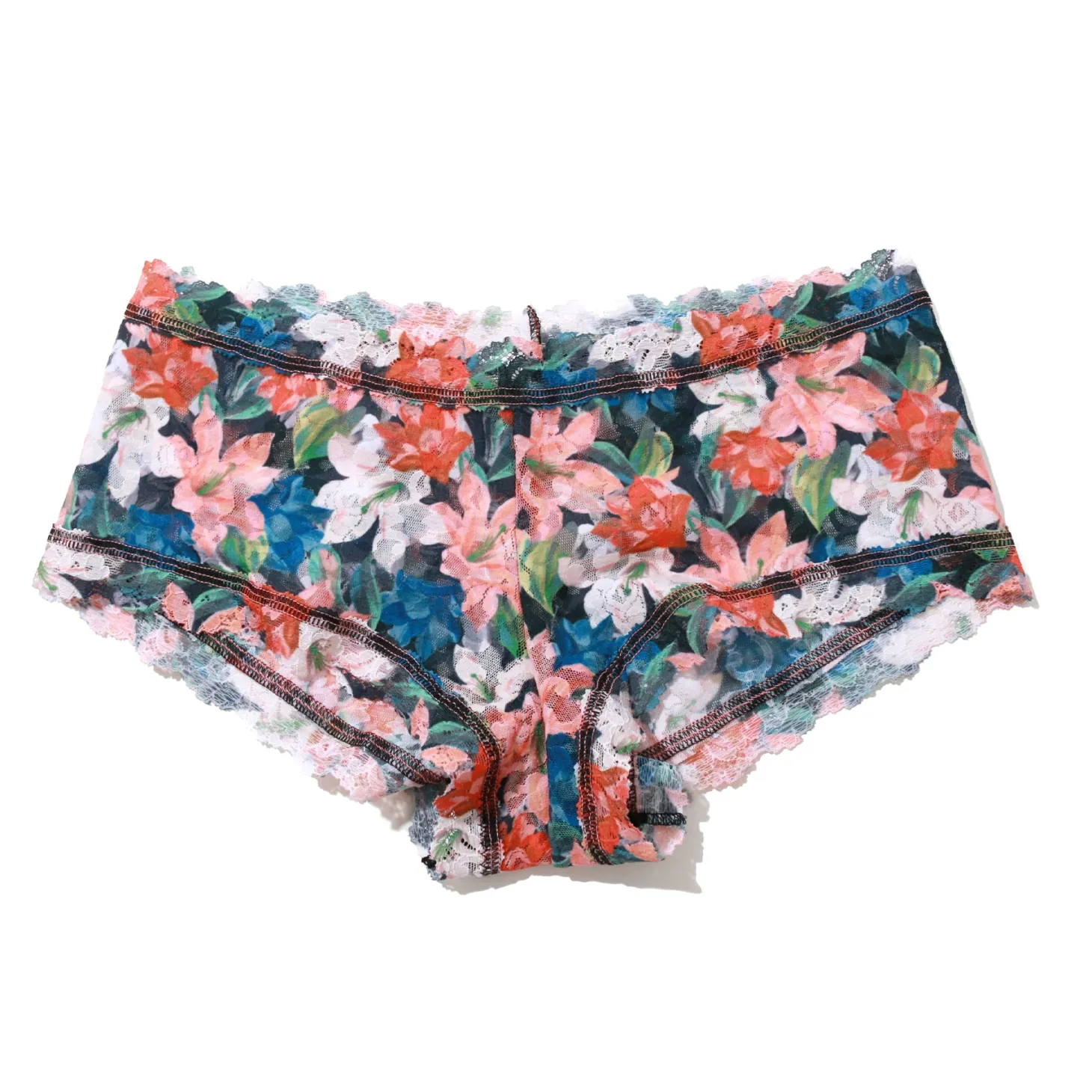 Hanky Panky Printed Lace Boyshort