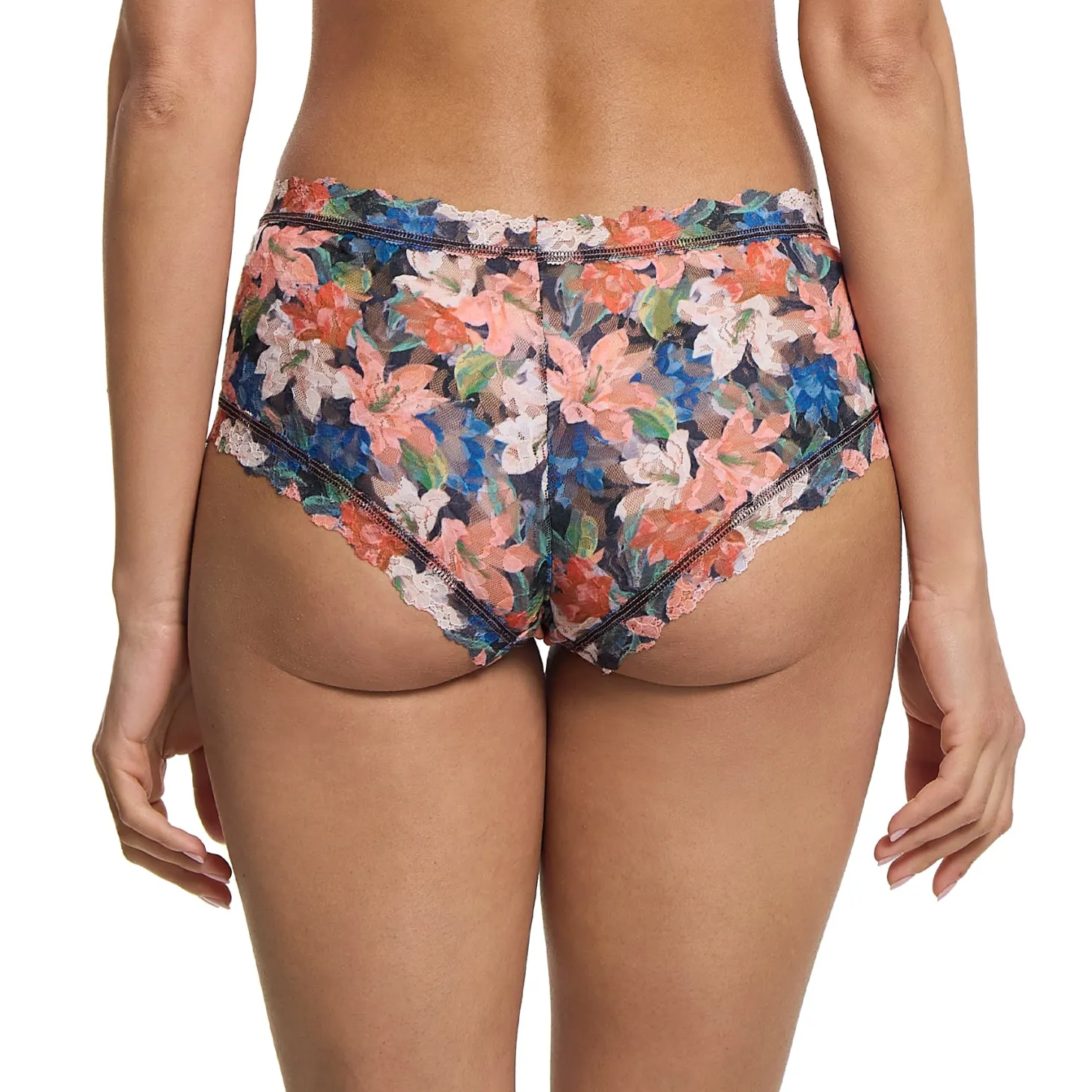 Hanky Panky Printed Lace Boyshort