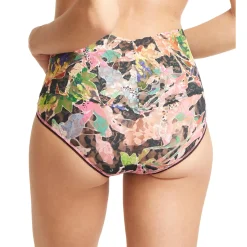 Hanky Panky Printed Lace V-Kini Retro Briefs