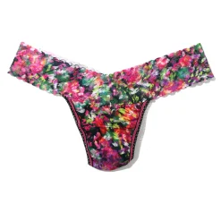 Hanky Panky Printed Lace Low Rise Thong