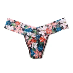 Hanky Panky Printed Lace Low Rise Thong