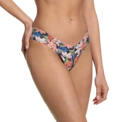 Hanky Panky Printed Lace Low Rise Thong