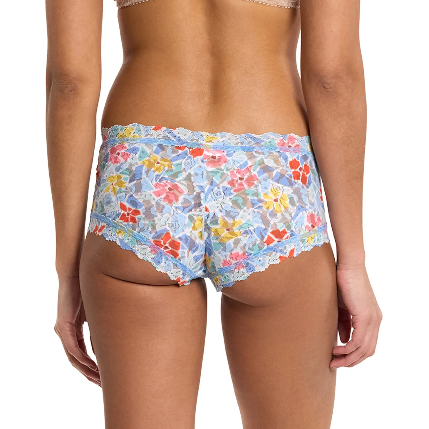 Hanky Panky Printed Lace Boyshort