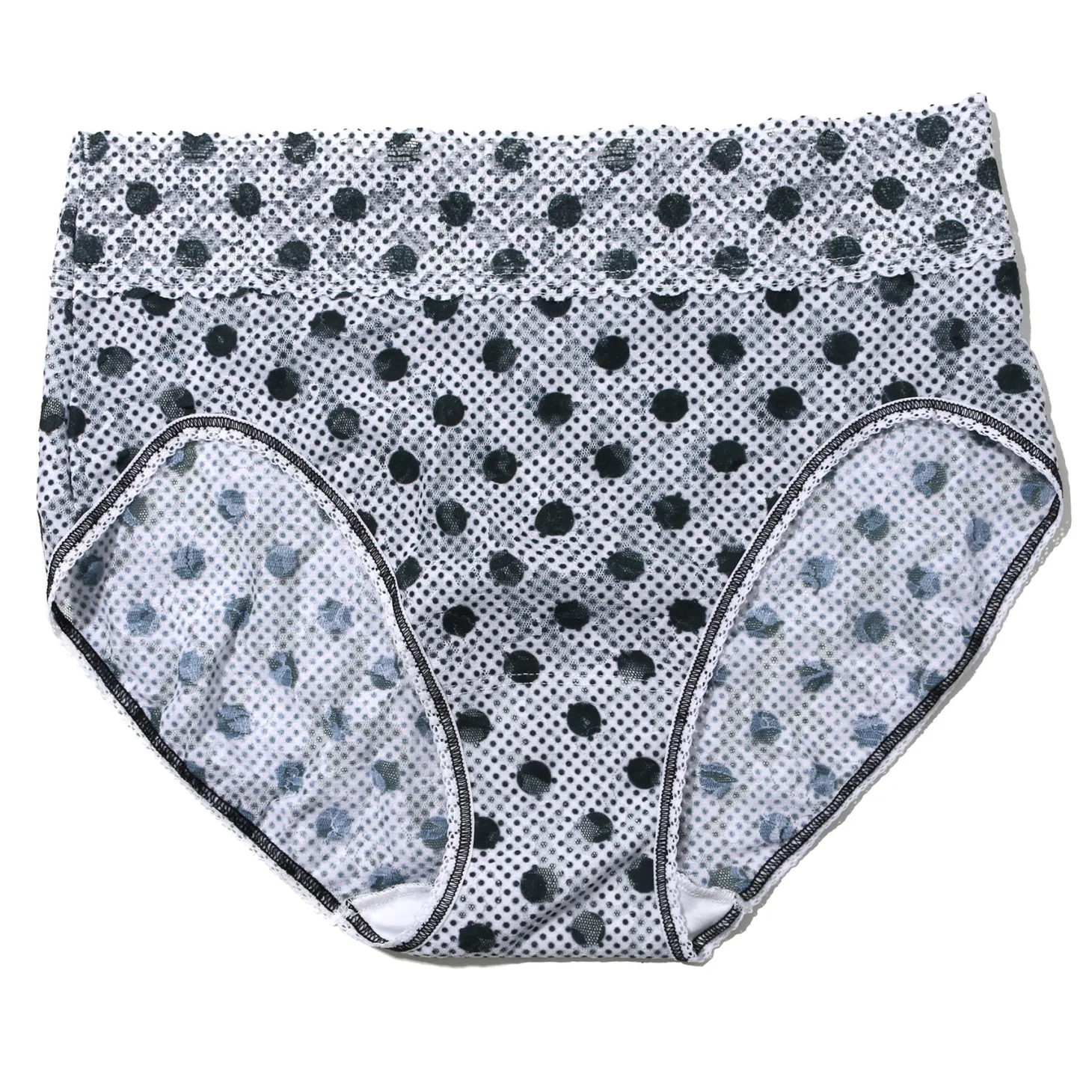 Hanky Panky Printed Lace French Full Brief