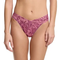 Hanky Panky Printed Lace Original Rise Thong
