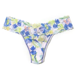 Hanky Panky Printed Lace Low Rise Thong