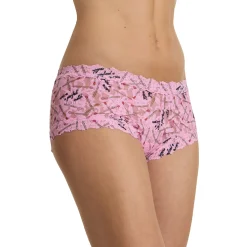 Hanky Panky Printed Lace Boyshort