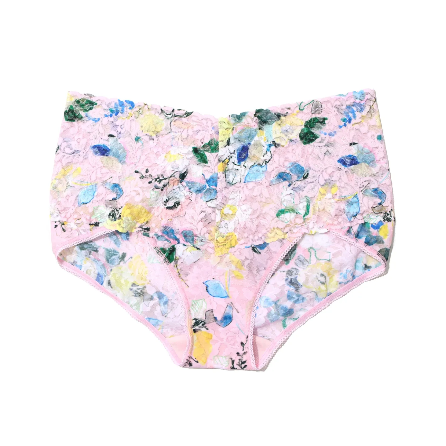 Hanky Panky Printed Lace V-Kini Retro Briefs