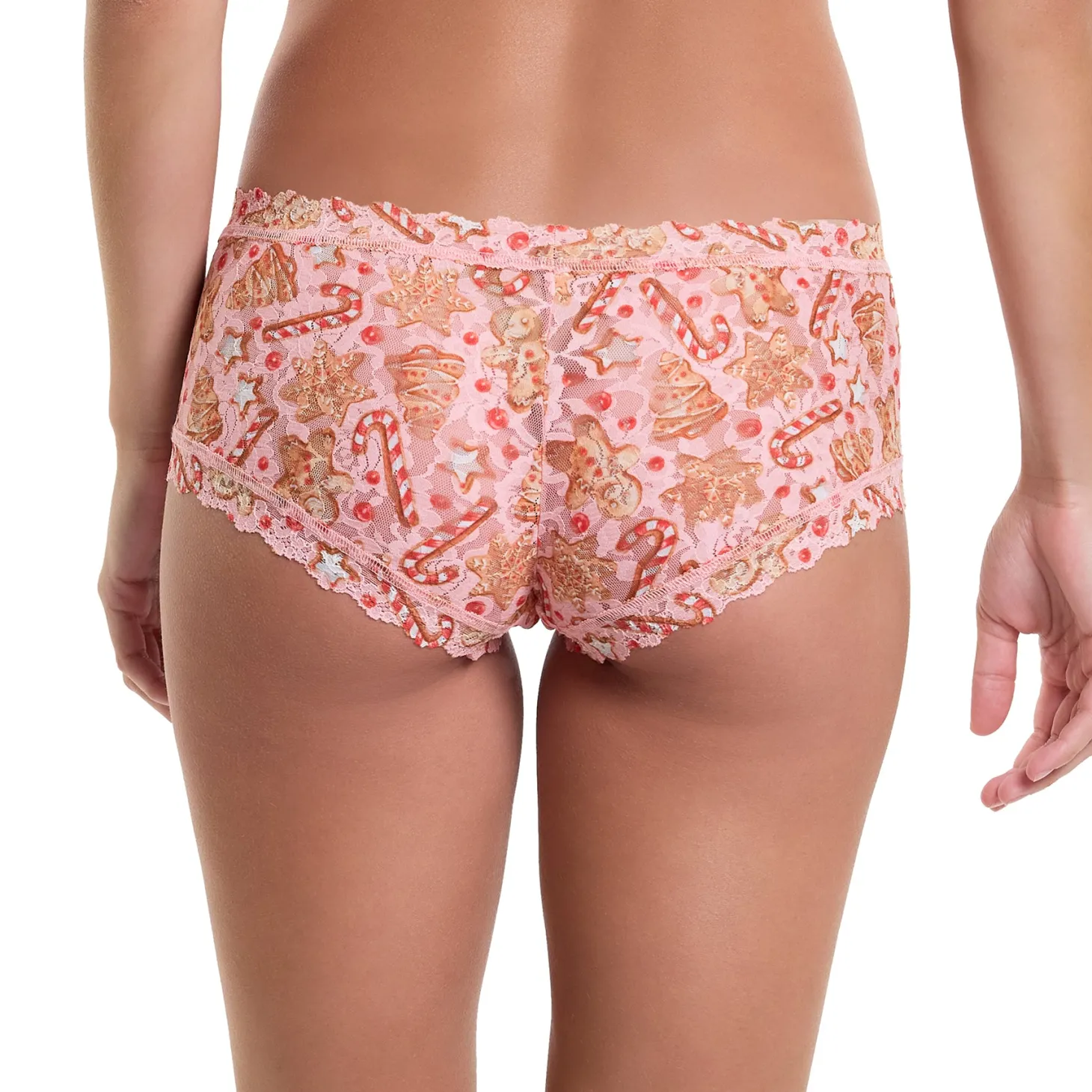 Hanky Panky Printed Lace Boyshort