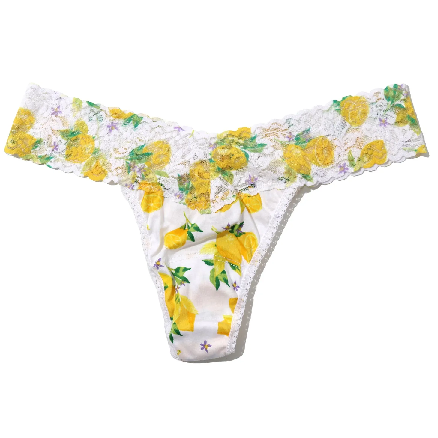 Hanky Panky Printed Supima® Cotton Low Rise Thong