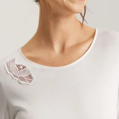 Hanro Anne Long Sleeve Chemise