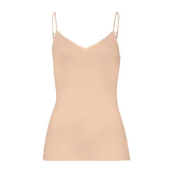 Hanro Cotton Seamless V-Neck Spaghetti Strap Camisole