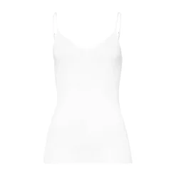 Hanro Cotton Seamless V-Neck Spaghetti Strap Camisole