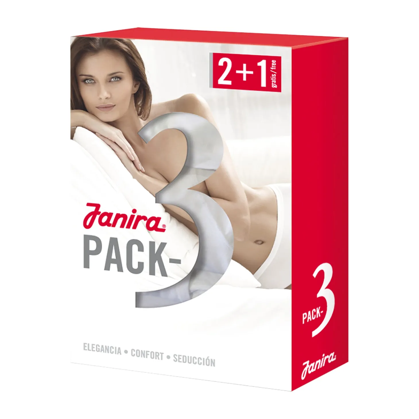 Janira Maxi Esencial Full Brief 3-Pack