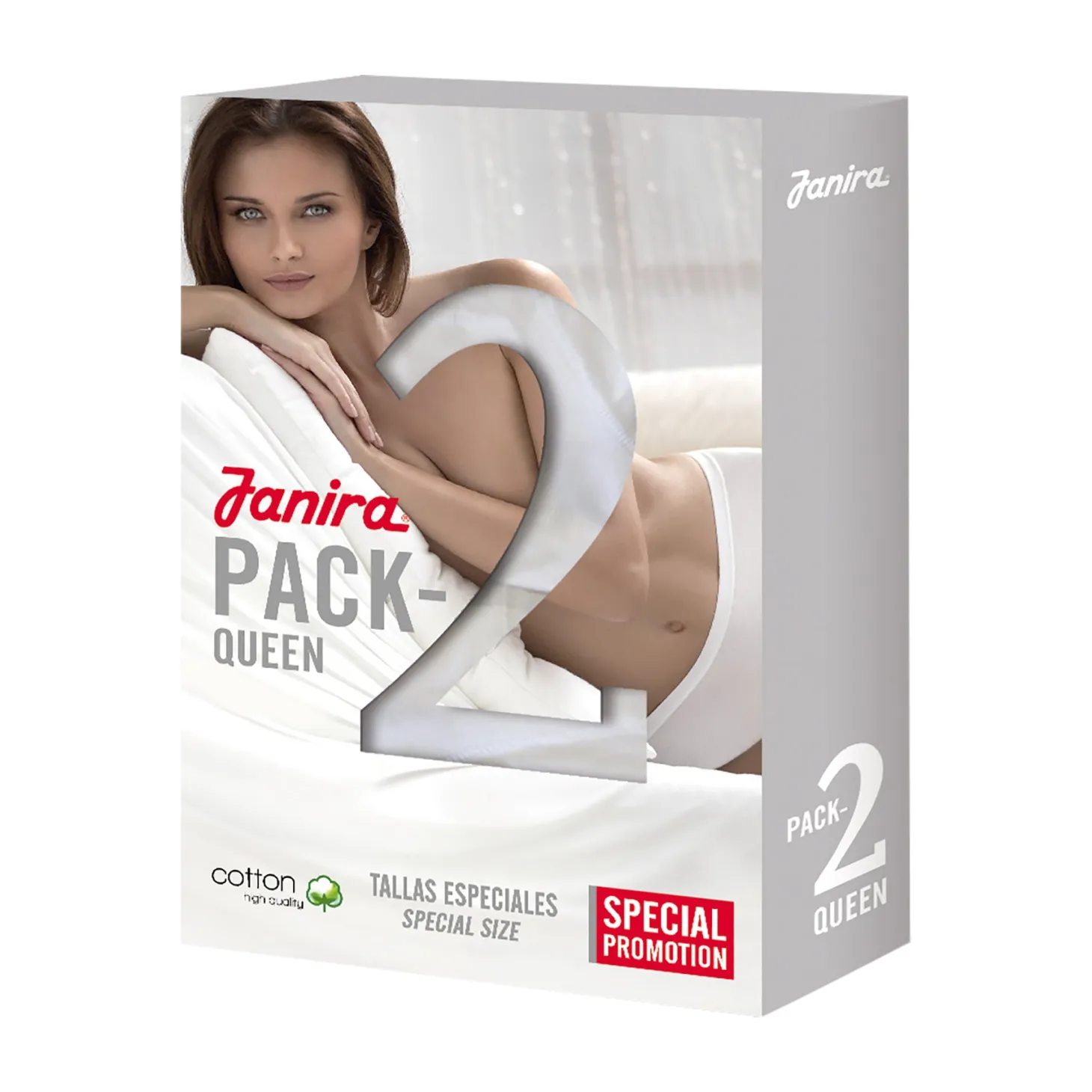 Janira Maxi Queen Esencial Full Brief 2-Pack