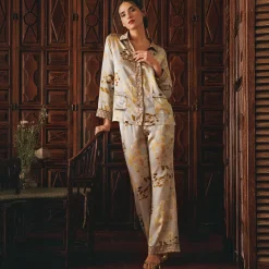 Karma On The Rocks Silk Tokyo Pyjamas