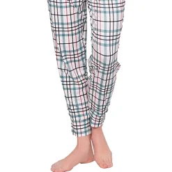 LatteLove Long Sleeve Button Up+Joggers PJ Set