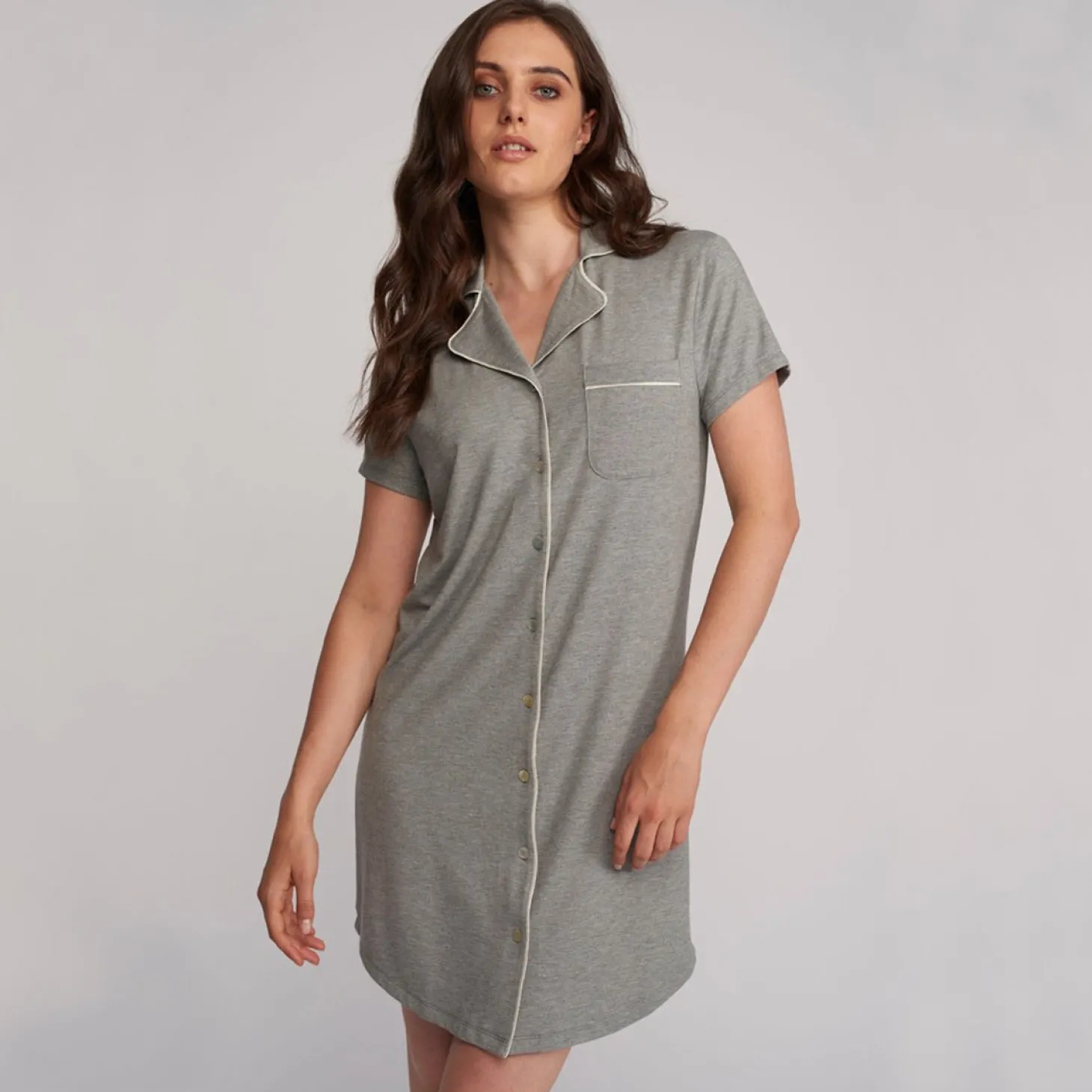 Lusomé Cap Sleeve Marilyn Sleepshirt