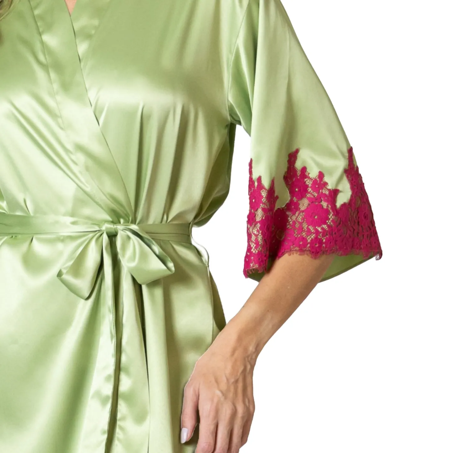 Mari M Curta Matcha Wrap