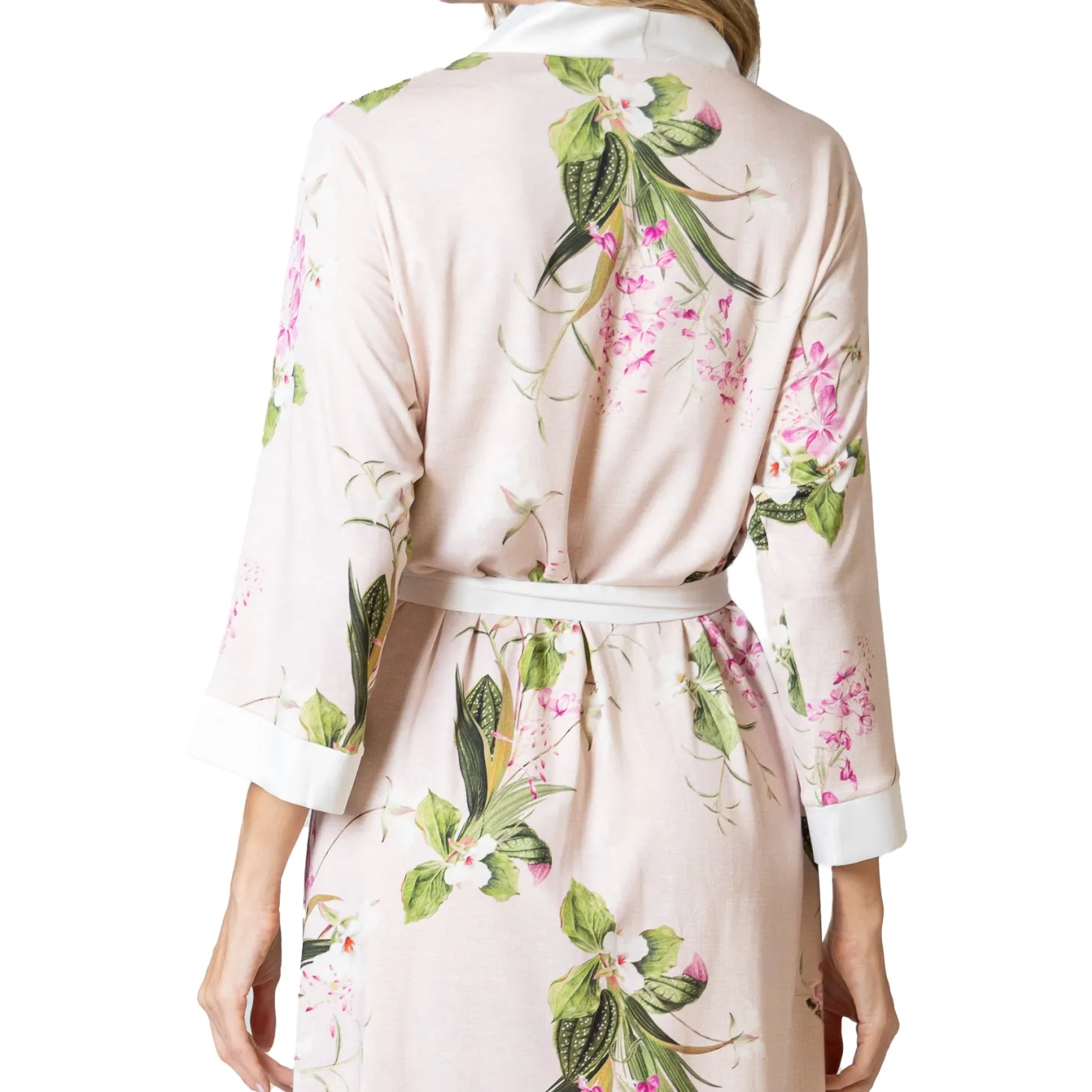 Mari M Flora Rose Robe
