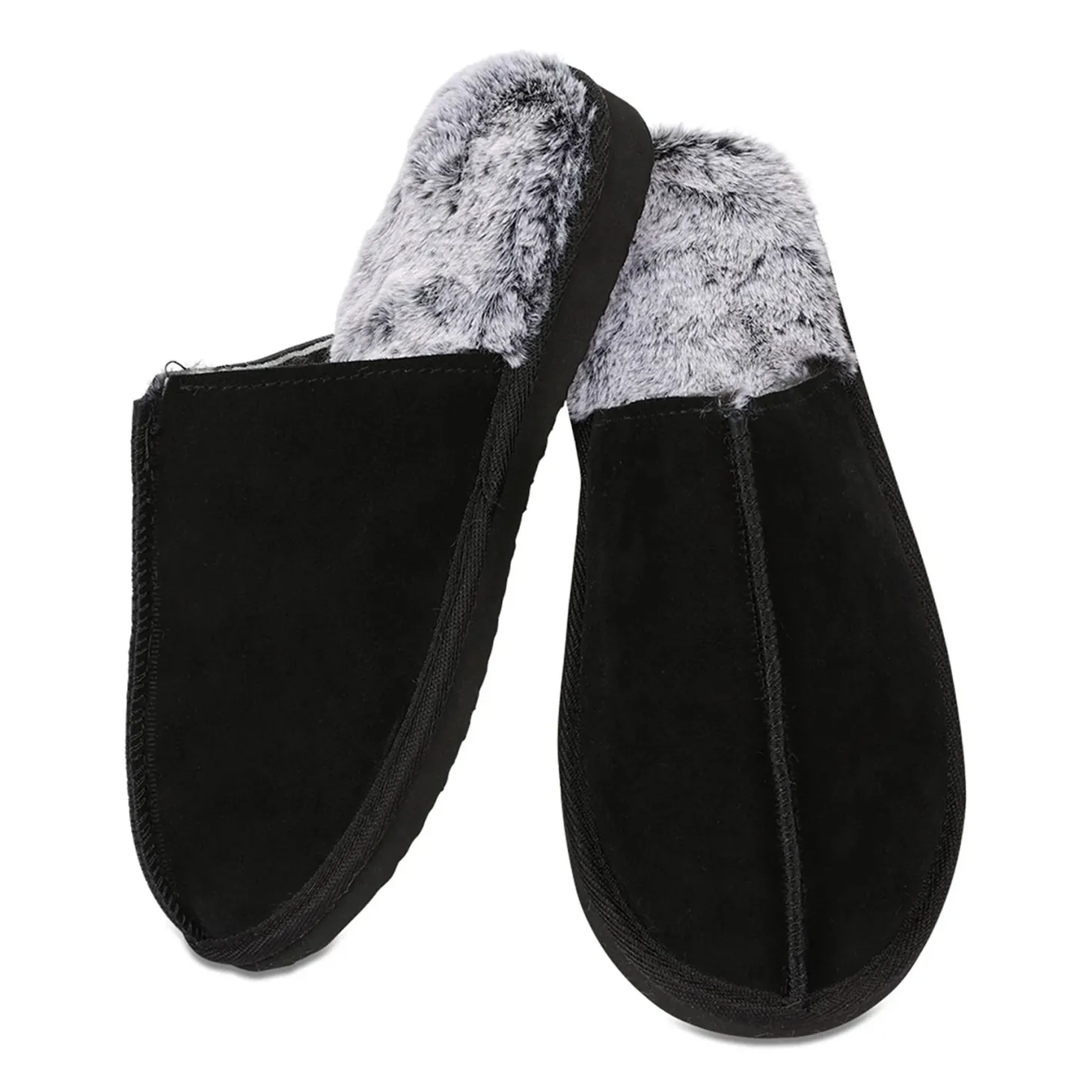 MeMoi True Suede Plush Slippers
