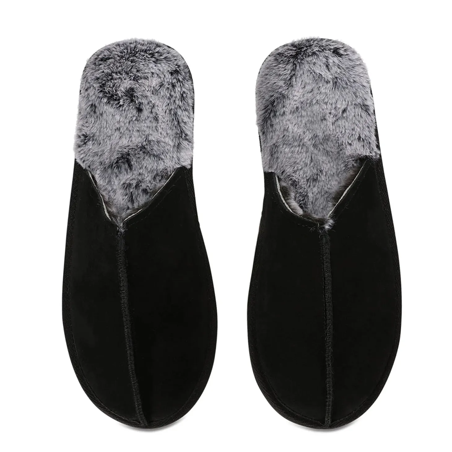 MeMoi True Suede Plush Slippers
