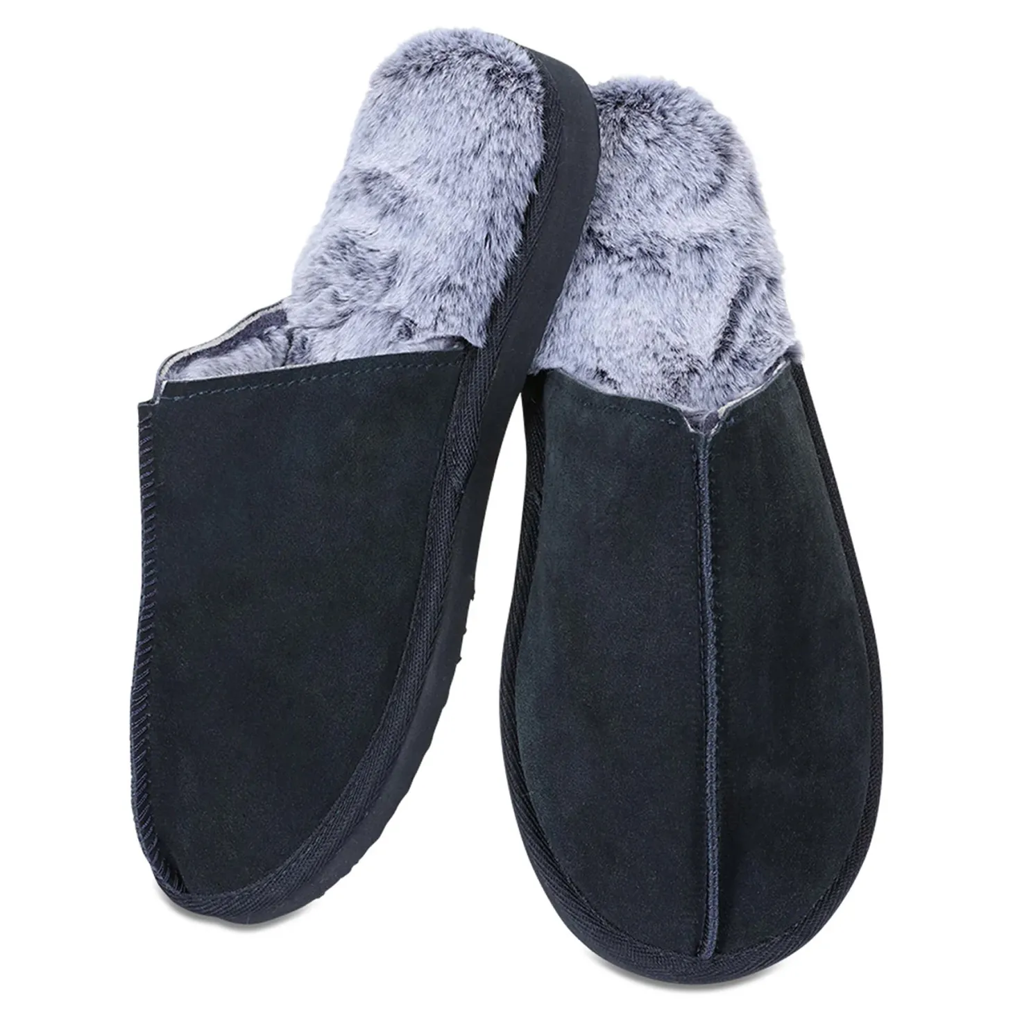 MeMoi True Suede Plush Slippers