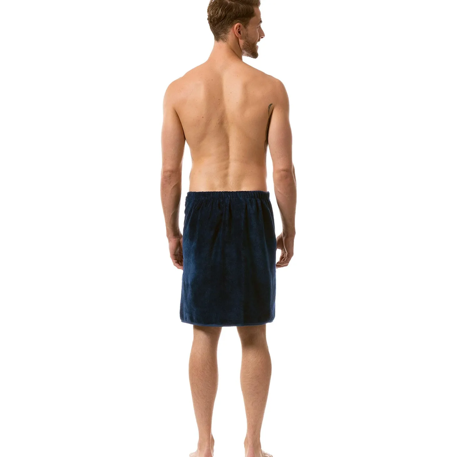 Morgenstern Men's Short Towel Wrap